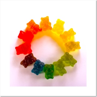 Rainbow Circle Gummies Posters and Art